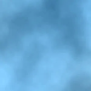 Soft blue sky with white clouds and diffused sunlight